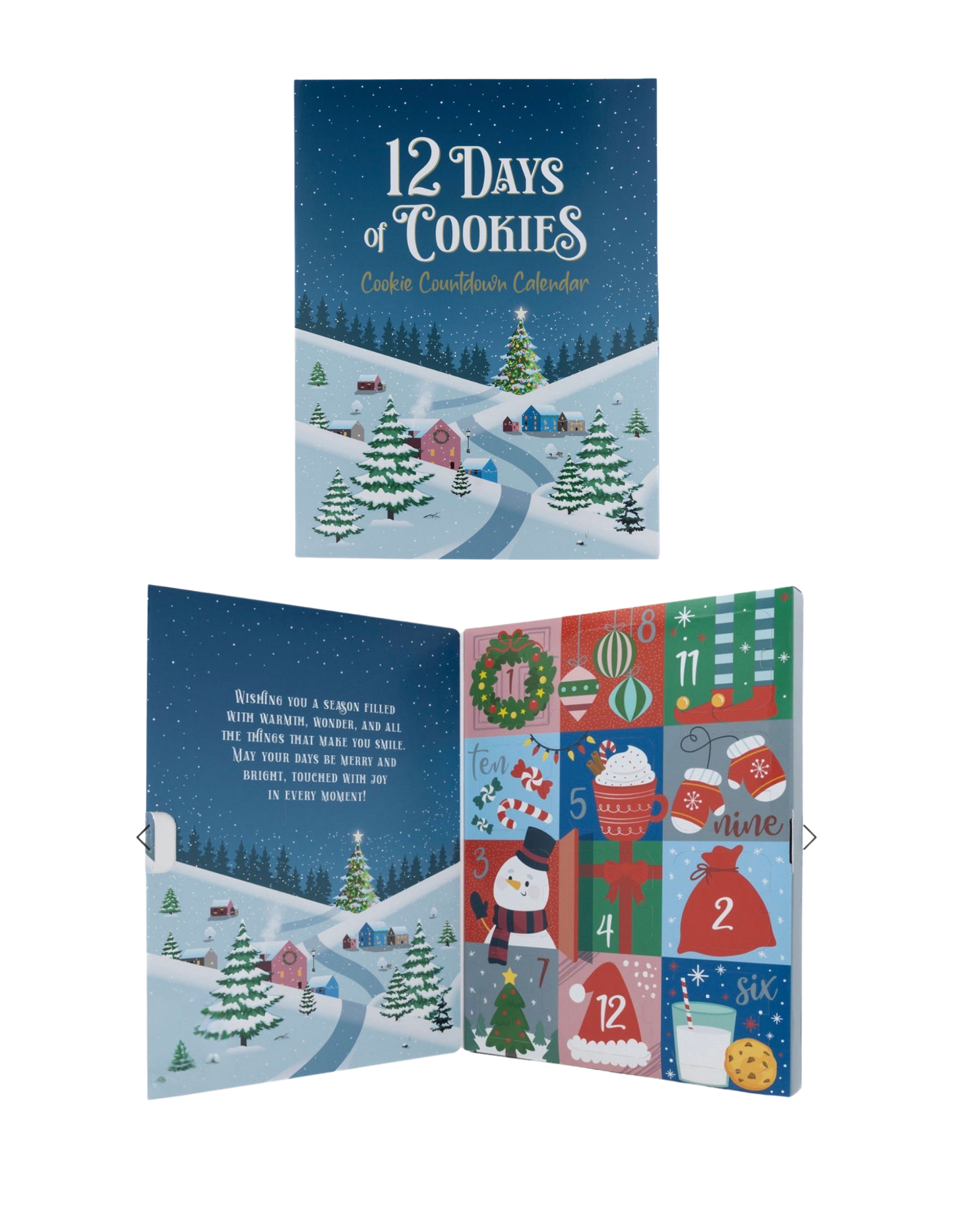 12 Day Cookie Advent Calendar Pre-Order, PAY IN FULL TODAY